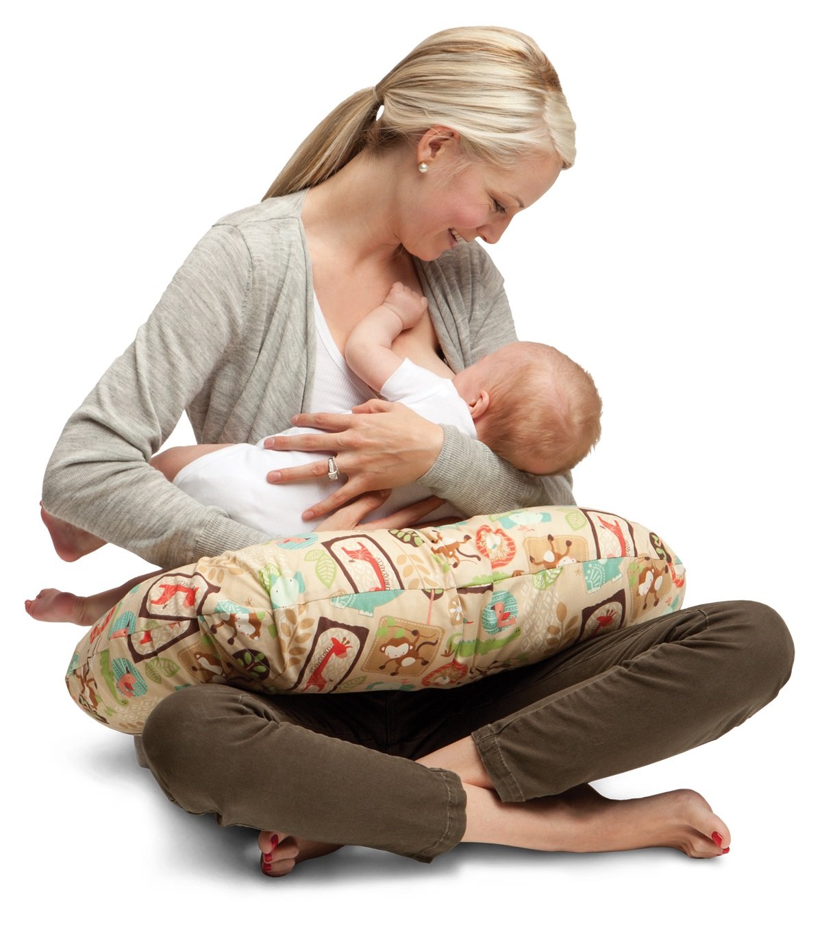 “Nursing Pillow for Breastfeeding – Soft Ergonomic Support for Mom & Baby”