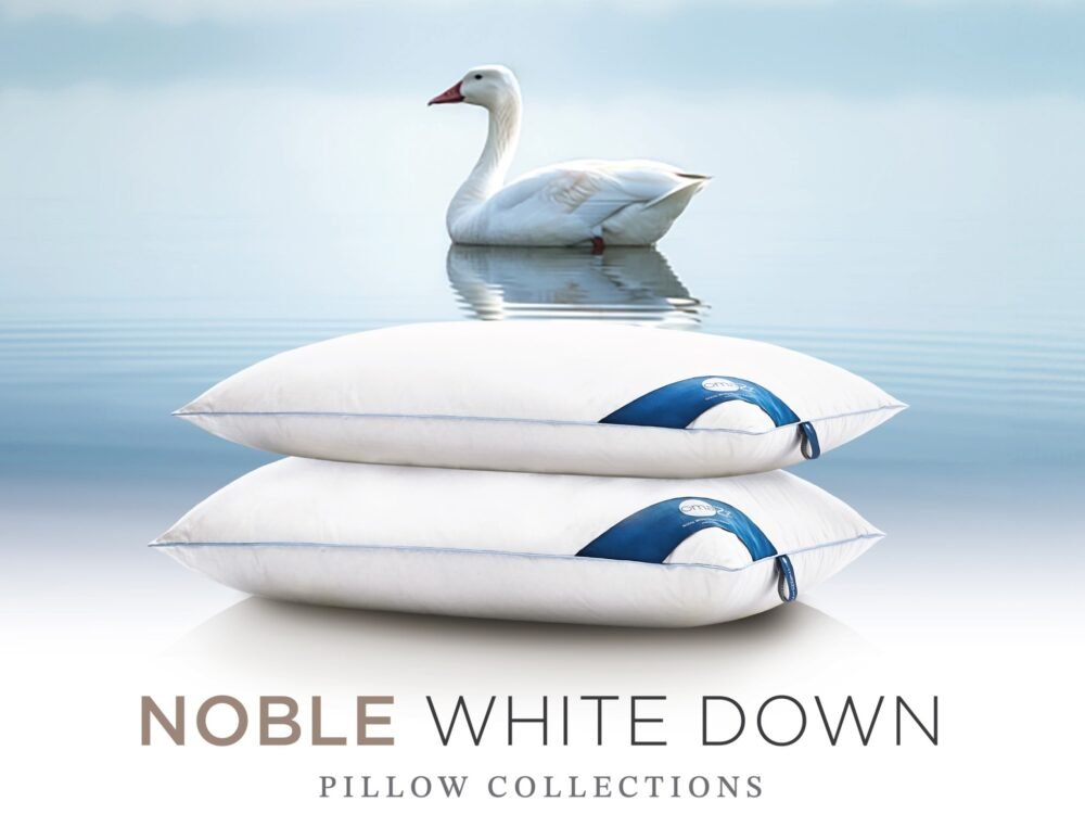American Goose Down Alternative Pillow for Hotels & Homes – Feather-Free Comfort