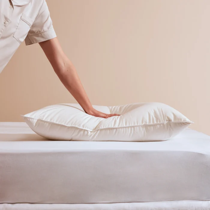 Stockholm Goose Down Pillow – Scandinavian Soft Sleep Comfort