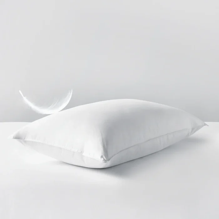 Kingston Duck Feather Pillow – Caribbean Comfort – TFS