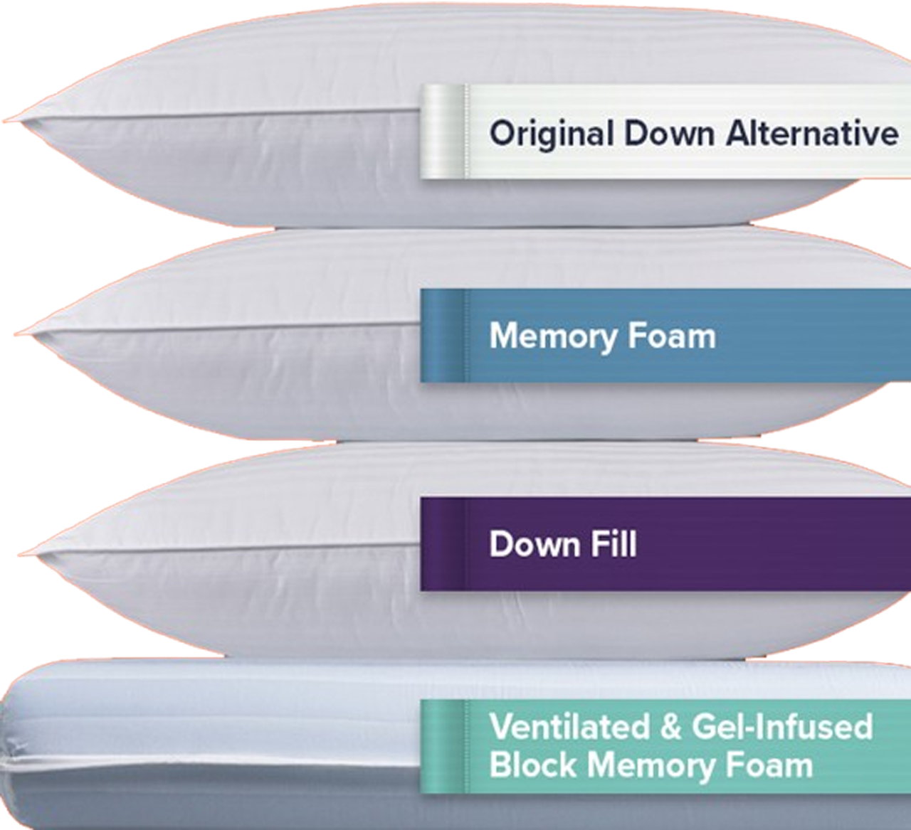 "Original Down Pillow Collection – Luxury Hotel & Home Bedding USA"