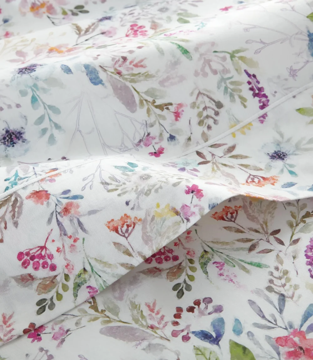 Chloe Floral Percale Sheet Set - Image 2