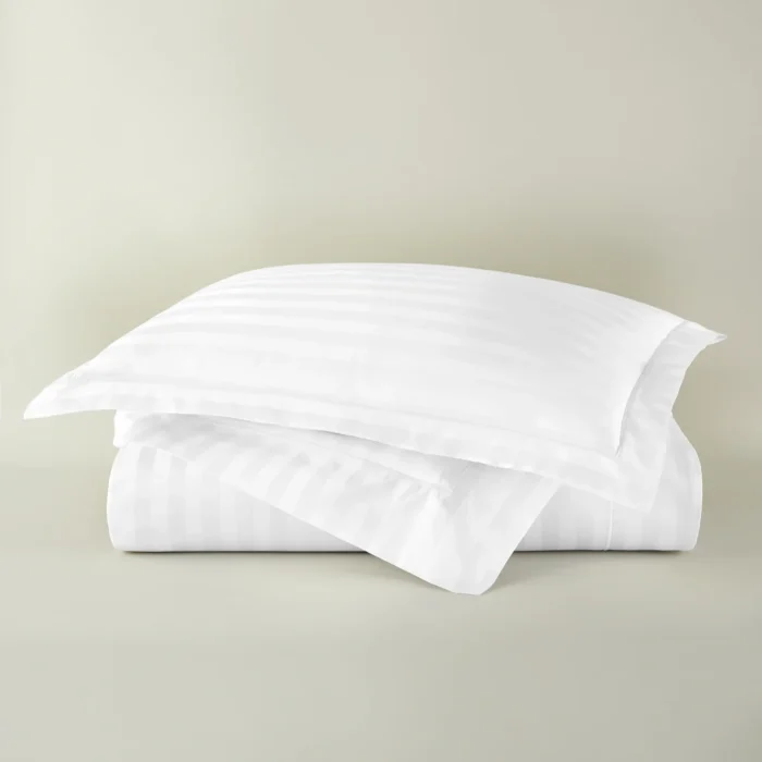 Soprano Stripe Sateen Duvet Set – Luxury Cotton Bedding USA, Canada, Mexico