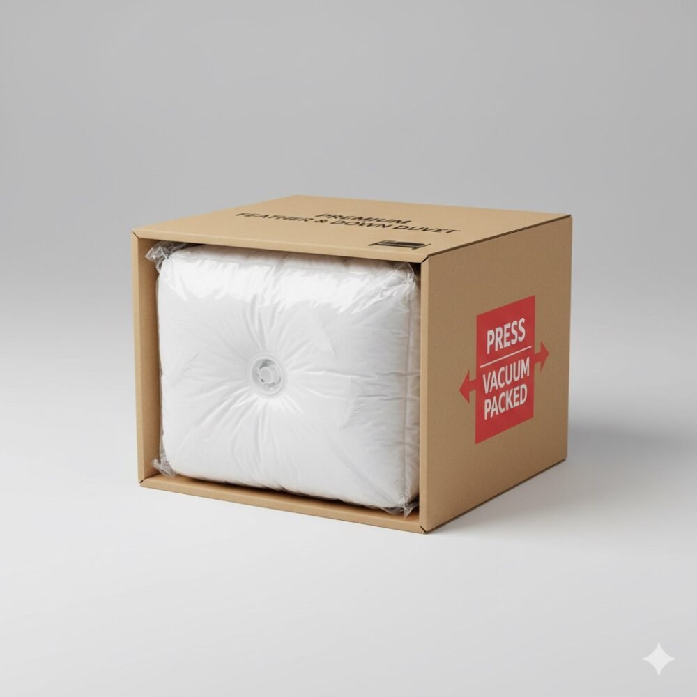 Goose Down & Feather Duvet – Luxury Hotel Bedding Comfort USA, Canada, Mexico