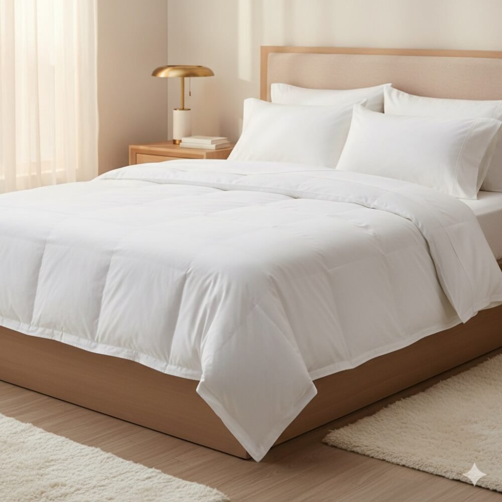 Goose Down & Feather Duvet – Luxury Hotel Bedding Comfort USA, Canada, Mexico