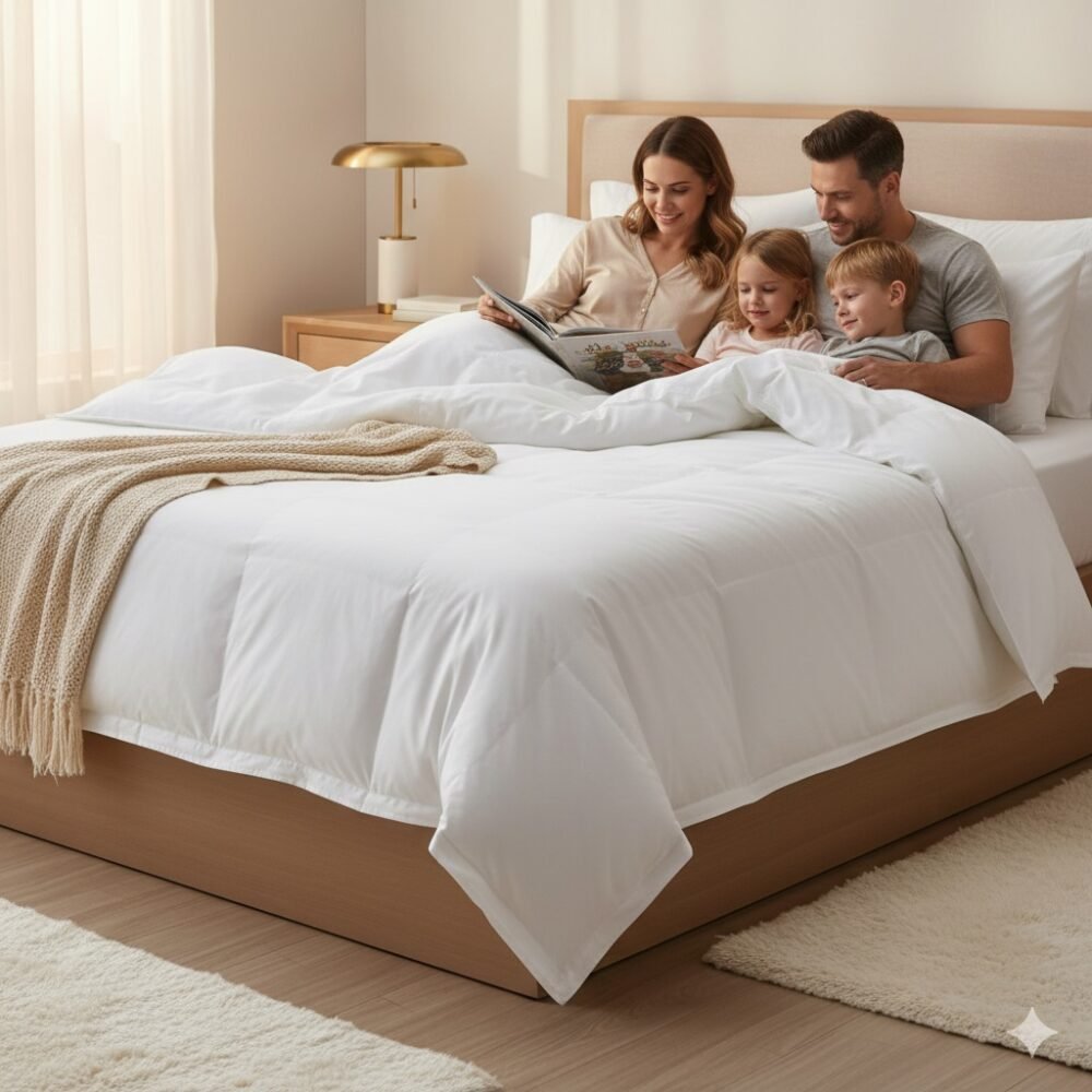 Goose Down & Feather Duvet – Luxury Hotel Bedding Comfort USA, Canada, Mexico