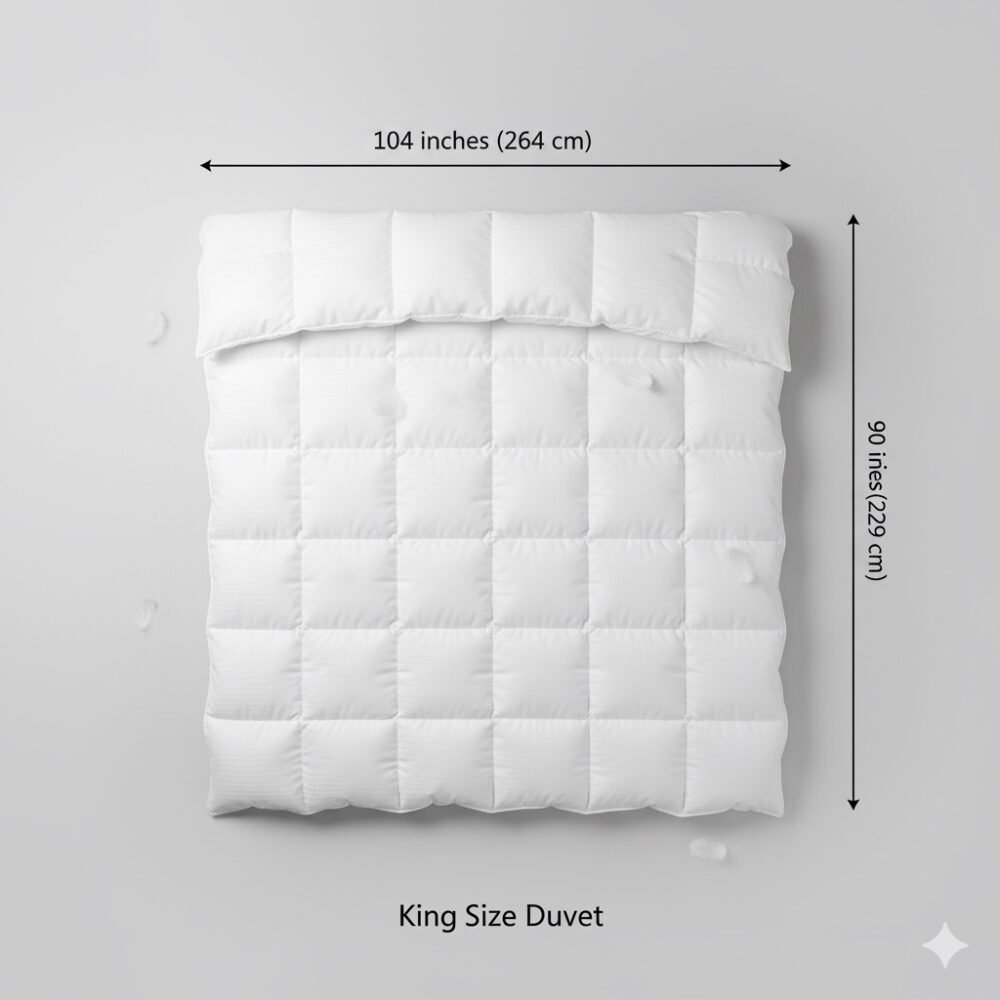 Goose Down & Feather Duvet – Luxury Hotel Bedding Comfort USA, Canada, Mexico