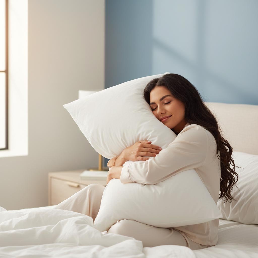 Goose Down Pillow – 100% Natural Down Luxury Bedding USA, Canada, Mexico & UK