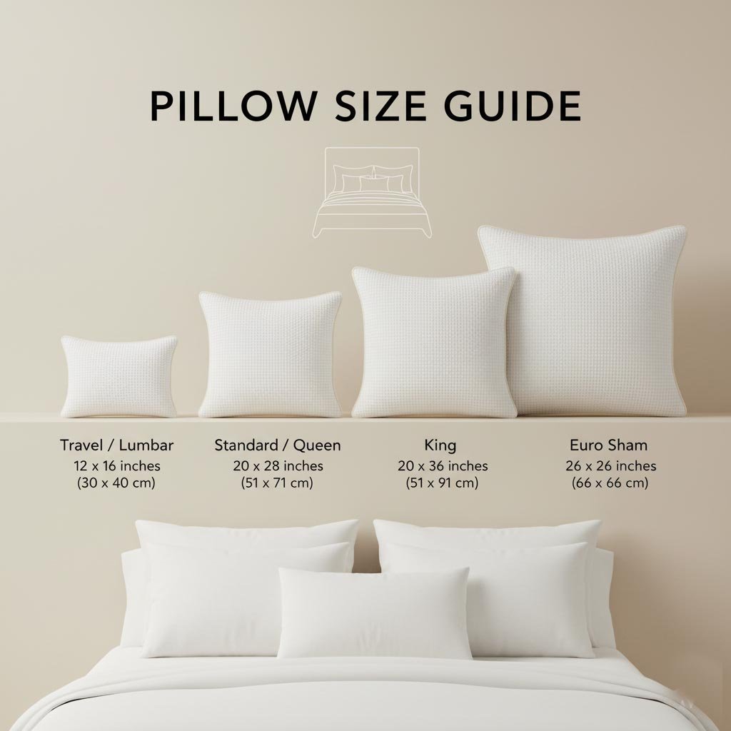 Luxury Microfiber Pillow – Hypoallergenic Down Alternative USA, Canada, Mexico & UK